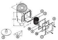 In-Wall Skimmer Replacement Parts From 1973 to 1984