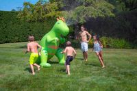 Humongous Dinosaur Sprinkler