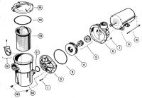 Hayward Power Flo II Pump Replacement Parts