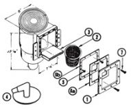 In-Wall Skimmer Replacement Parts 1984 to Present